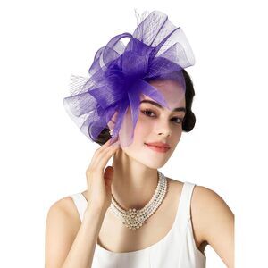 8194 Flower Fascinators Tea Party Hats For Women